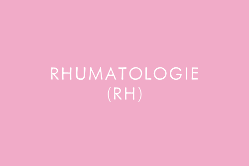 Rhumatologie